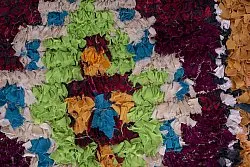 Tapete Berbere Marroquino Boucherouite 245 x 135 cm