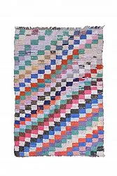 Tapete Berbere Marroquino Boucherouite 175 x 155 cm