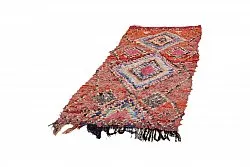 Tapete Berbere Marroquino Boucherouite 245 x 105 cm