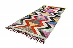 Tapete Berbere Marroquino Boucherouite 140 x 305 cm