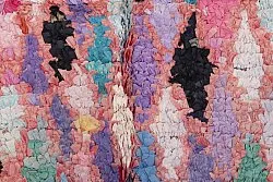 Tapete Berbere Marroquino Boucherouite 220 x 105 cm