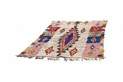 Tapete Berbere Marroquino Boucherouite 155 x 120 cm