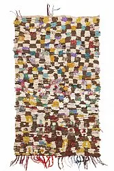 Tapete Berbere Marroquino Boucherouite 215 x 130 cm