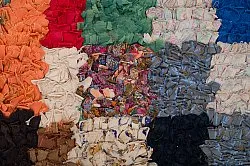 Tapete Berbere Marroquino Boucherouite 270 x 145 cm