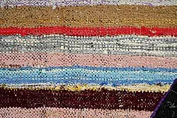 Tapete Berbere Marroquino Boucherouite 125 x 230 cm