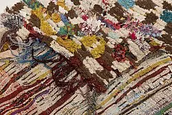 Tapete Berbere Marroquino Boucherouite 215 x 130 cm