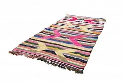 Tapete Berbere Marroquino Boucherouite 135 x 260 cm