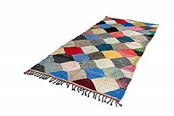 Tapete Berbere Marroquino Boucherouite 145 x 300 cm