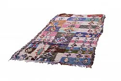 Tapete Berbere Marroquino Boucherouite 275 x 145 cm