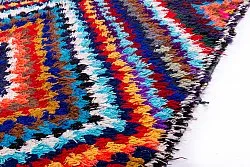 Tapete Berbere Marroquino Boucherouite 210 x 140 cm