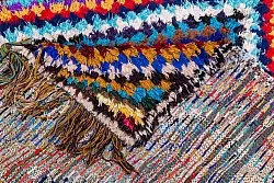 Tapete Berbere Marroquino Boucherouite 210 x 140 cm