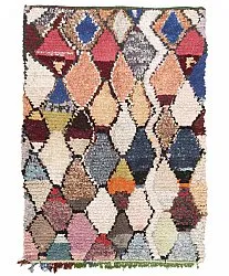 Tapete Berbere Marroquino Boucherouite 200 x 145 cm