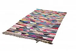 Tapete Berbere Marroquino Boucherouite 130 x 225 cm