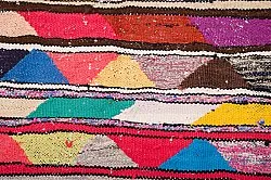 Tapete Berbere Marroquino Boucherouite 130 x 225 cm