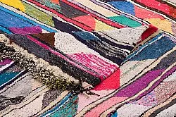 Tapete Berbere Marroquino Boucherouite 130 x 225 cm