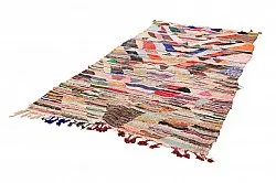 Tapete Berbere Marroquino Boucherouite 140 x 275 cm