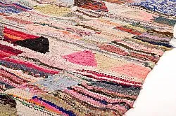 Tapete Berbere Marroquino Boucherouite 140 x 275 cm