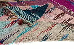 Tapete Berbere Marroquino Boucherouite 135 x 245 cm