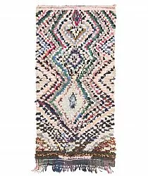 Tapete Berbere Marroquino Boucherouite 175 x 95 cm