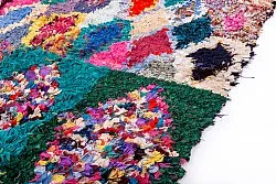 Tapete Berbere Marroquino Boucherouite 205 x 140 cm