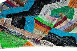 Tapete Berbere Marroquino Boucherouite 135 x 145 cm