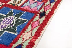 Tapete Berbere Marroquino Boucherouite 210 x 125 cm
