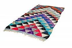 Tapete Berbere Marroquino Boucherouite 130 x 250 cm