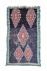Tapete Berbere Marroquino Boucherouite 245 x 135 cm