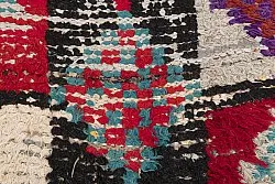 Tapete Berbere Marroquino Boucherouite 200 x 85 cm
