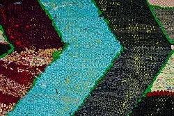 Tapete Berbere Marroquino Boucherouite 115 x 215 cm