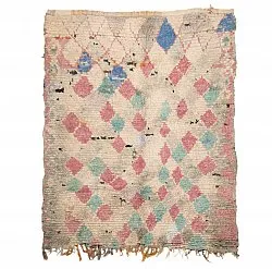Tapete Berbere Marroquino Boucherouite 205 x 170 cm