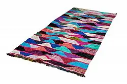 Tapete Berbere Marroquino Boucherouite 125 x 260 cm