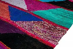 Tapete Berbere Marroquino Boucherouite 125 x 260 cm