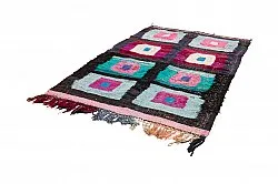 Tapete Berbere Marroquino Boucherouite 140 x 225 cm