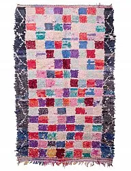 Tapete Berbere Marroquino Boucherouite 265 x 165 cm