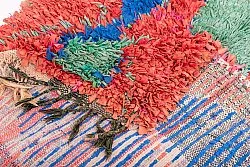 Tapete Berbere Marroquino Boucherouite 330 x 100 cm