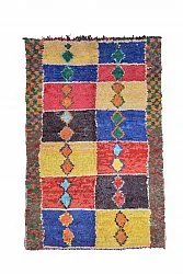 Tapete Berbere Marroquino Boucherouite 255 x 160 cm