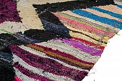 Tapete Berbere Marroquino Boucherouite 140 x 220 cm