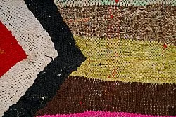 Tapete Berbere Marroquino Boucherouite 130 x 260 cm