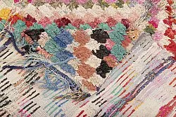 Tapete Berbere Marroquino Boucherouite 245 x 140 cm