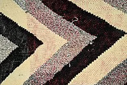 Tapete Berbere Marroquino Boucherouite 150 x 280 cm