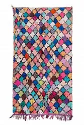 Tapete Berbere Marroquino Boucherouite 255 x 135 cm