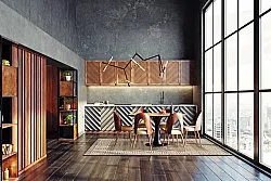 Tapete Wilton - Mytos (bege/branco)