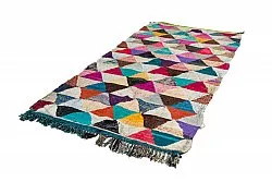 Tapete Berbere Marroquino Boucherouite 130 x 280 cm