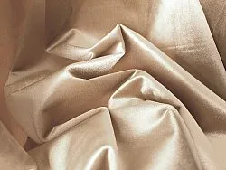 Cortinas - Cortina de veludo Marlyn (bege claro)