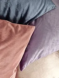 Capa de Almofada Marlyn em Veludo (azul claro)