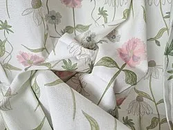 Cortinas - Cortina de algodão - Sweetie (rosa)
