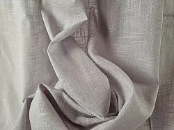 Cortinas - Cortina de algodão - Lollo (cinza claro)