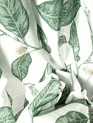 Cortinas - Cortina de algodão - Morris (verde)