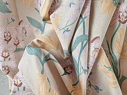 Cortinas - Cortina de algodão - Florina (rosa)